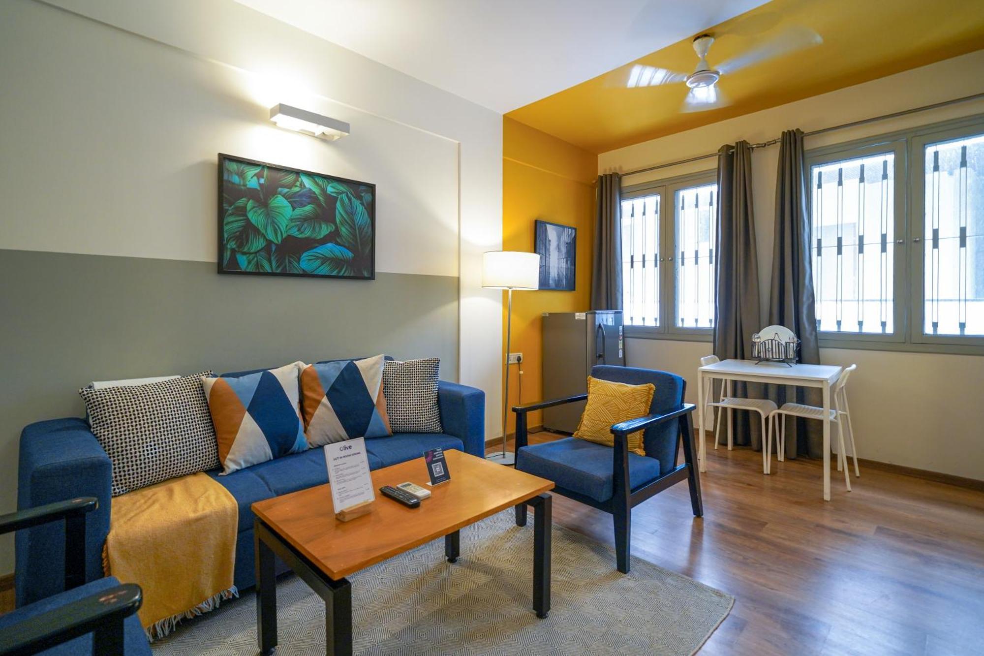 Olive Hotel Magrath By Embassy Group Bangalore Buitenkant foto